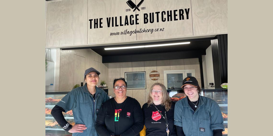 collaboration team between The Salvation Army and The Village Butchery