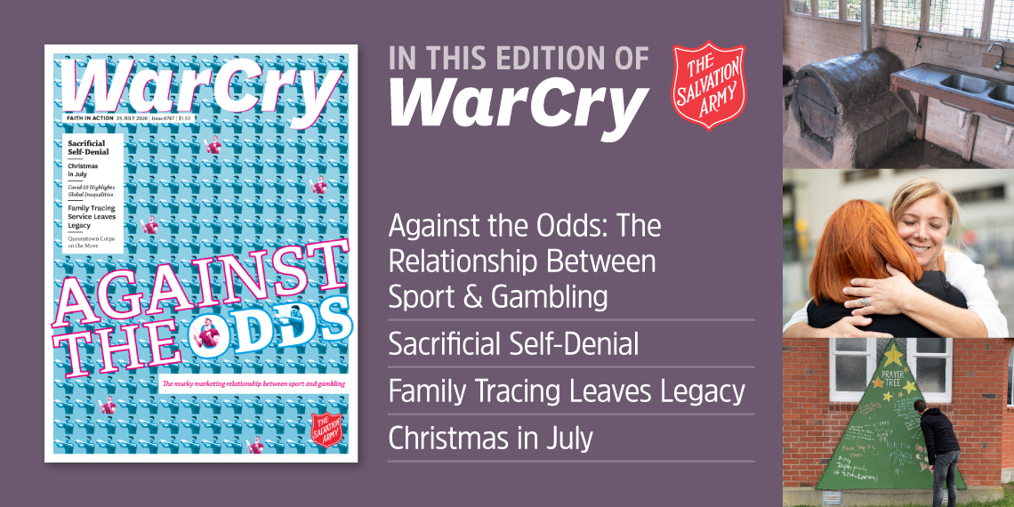 War Cry 25 July 2020 Cover