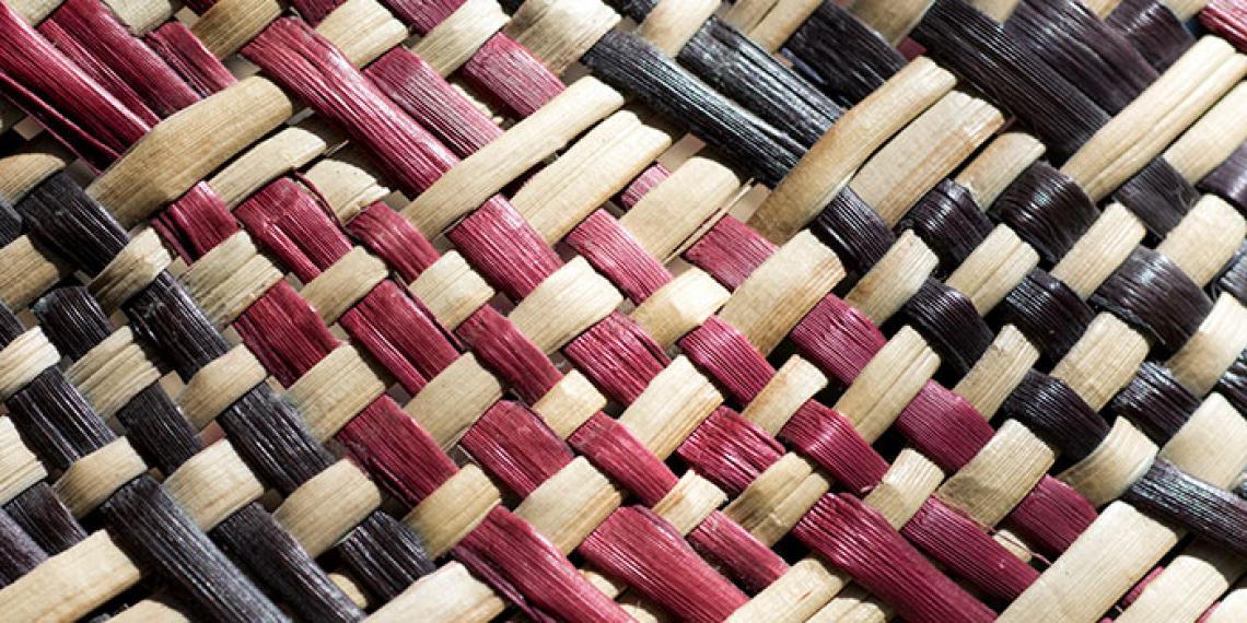 Maori weaving